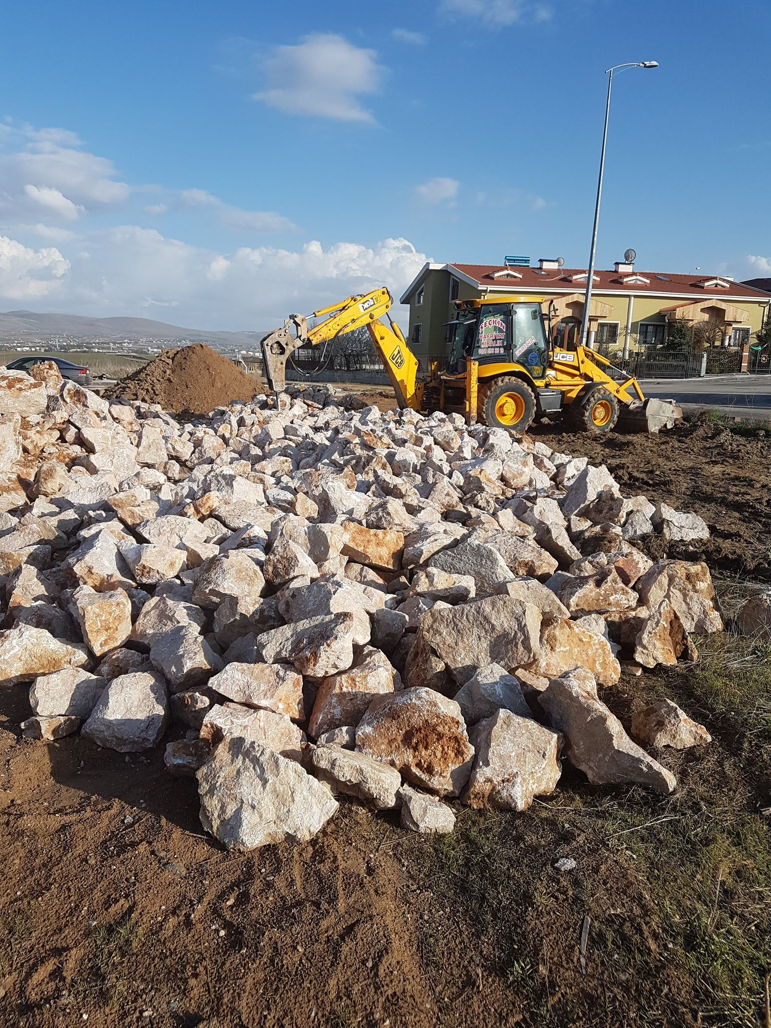 Malzeme Temini ve Taş Kum Çakıl Blokaj (Gölbaşı, İncek, Çankaya, Çayyolu) Resim
